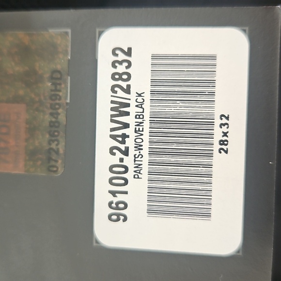 Harley-Davidson Women’s Wonderer Twill Pants Black NWT Size 27 / 28 - Picture 3 of 9